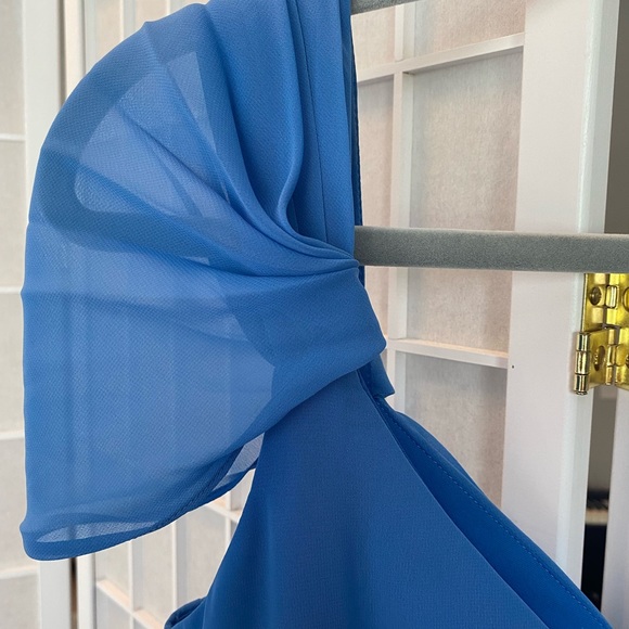Evening Collective Bridesmaid Dress- Isla in Cirrus Blue - Picture 5 of 7